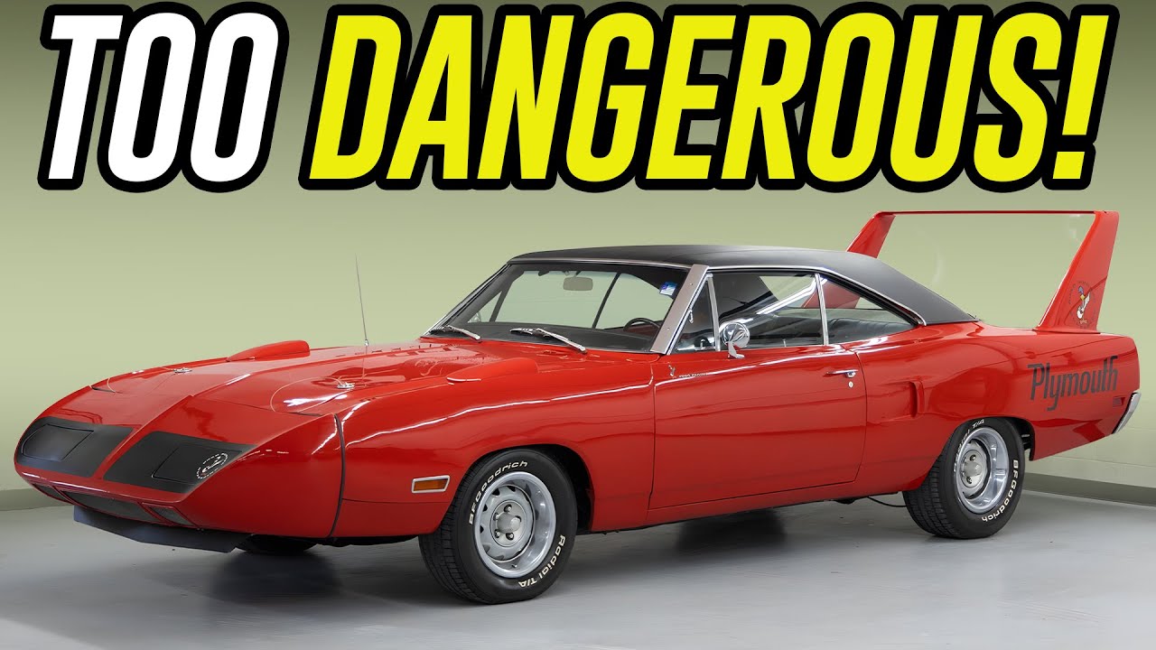 15 RAREST and MOST POWERFUL Muscle Cars That Were “Too Dangerous” for the Streets