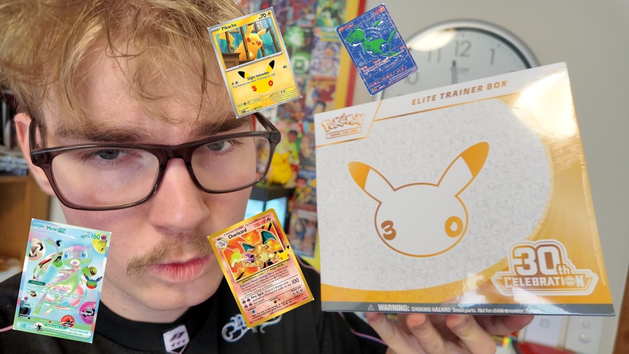 Открываем НОВЫЙ набор Elite Trainer Box в честь 30-летия Pokemon!