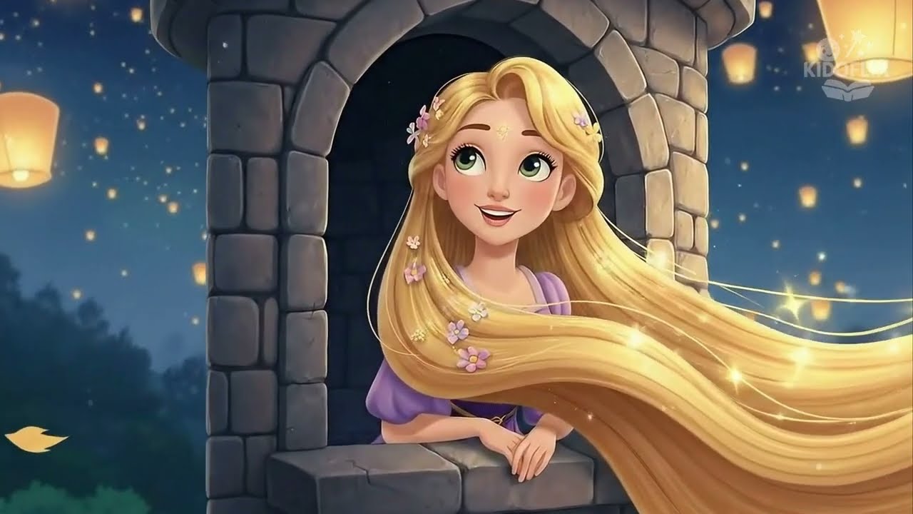 RAPUNZEL 🌟  | Fairy Tale Animation for Kids