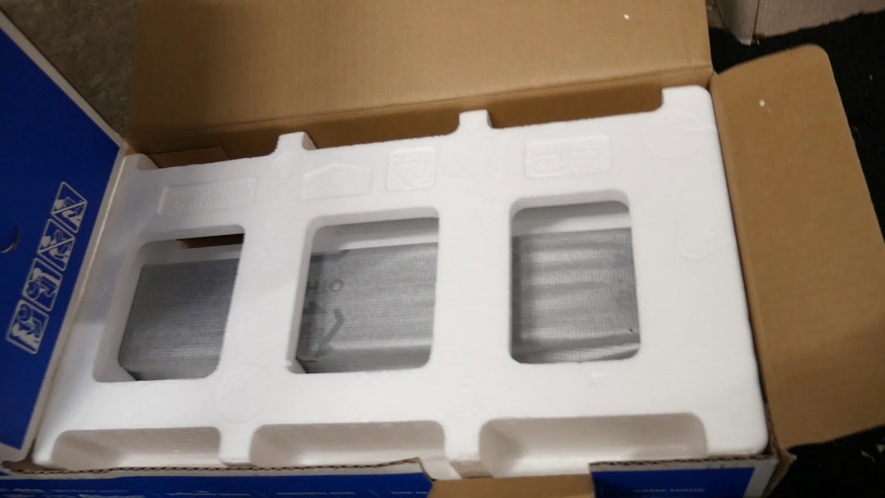 Samsung hw-T550 soundbar unboxing Pt.1