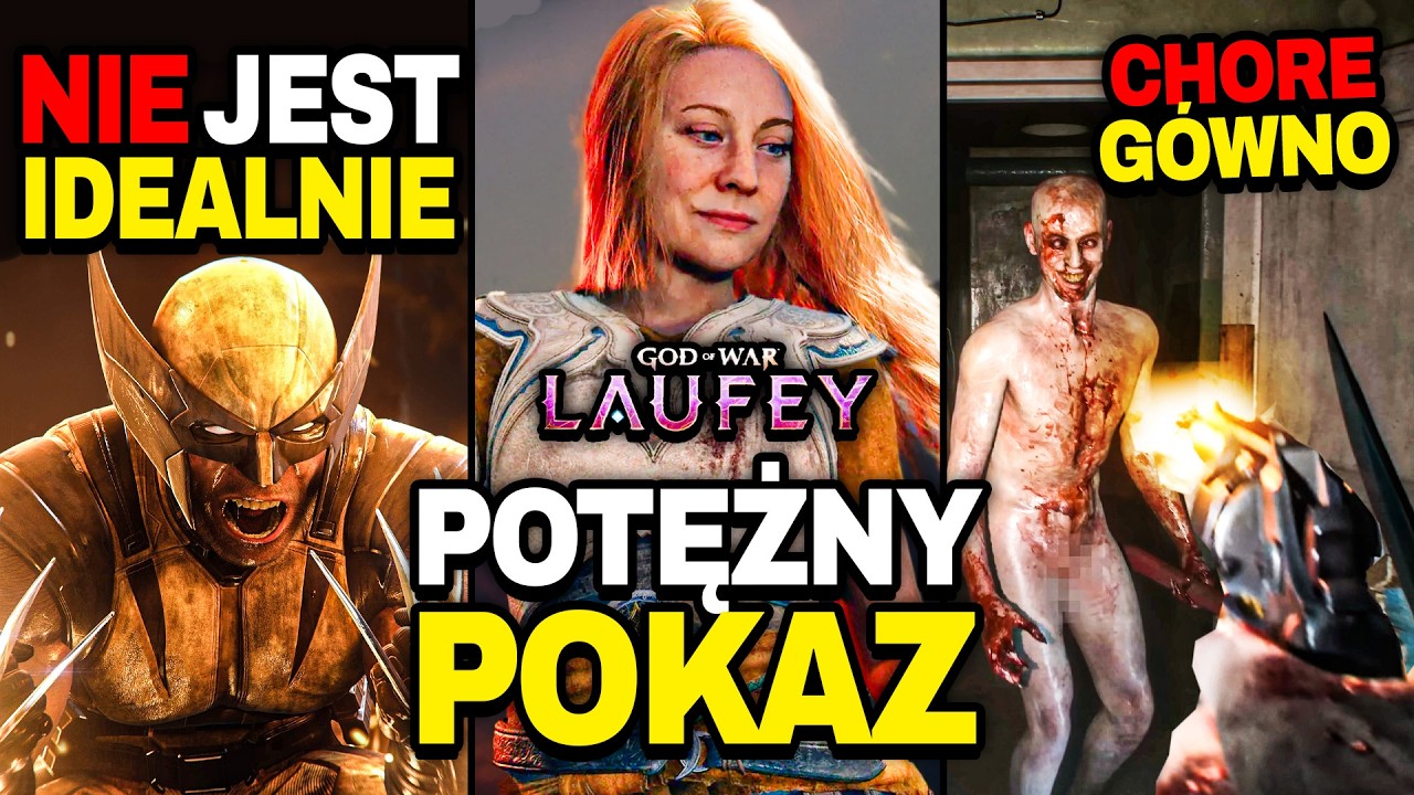 Wybitny Pokaz Sony! God Of War Laufey OFICJALNIE ZAPOWIEDZIANE &mdash; Gameplay z Wolverine &mdash; Chory Horror