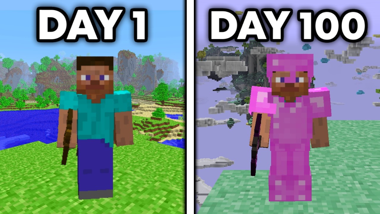 100 дней в старейших модах Minecraft