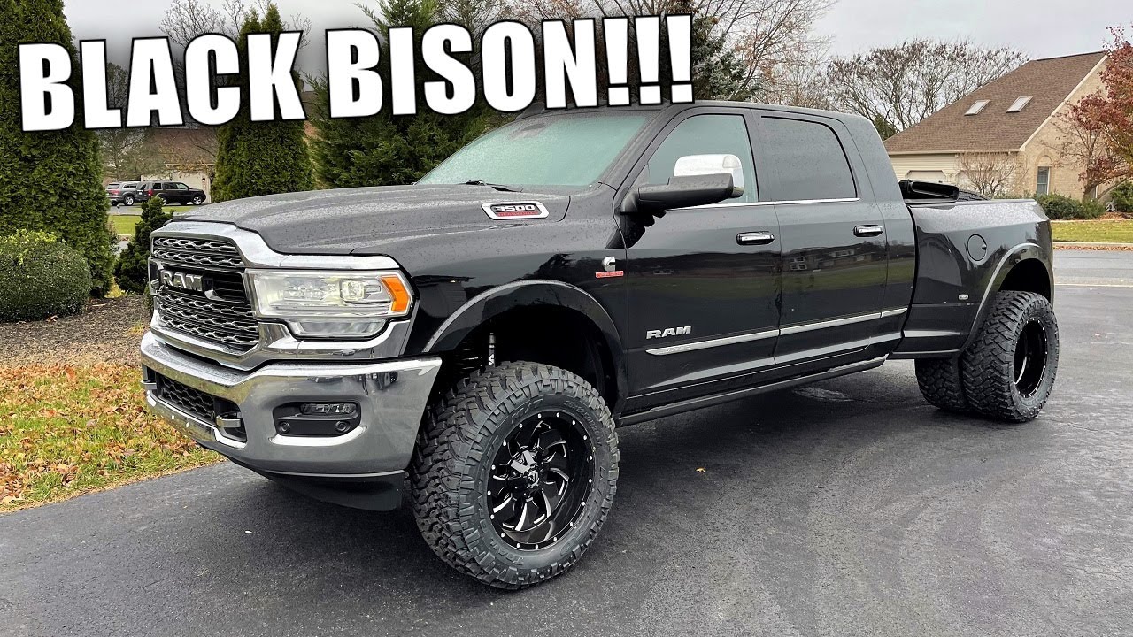 BLACK BISON (My 2020 Ram 3500 Limited) Gets a Leveling Kit and 35"Ss!!!
