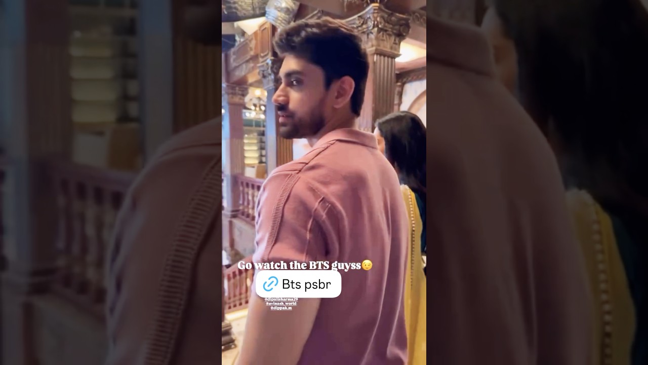 BTS from pyaar sey bandhe rishte 💓😍🧿#avinashmishra #avisha #psbr #trending #ytshorts