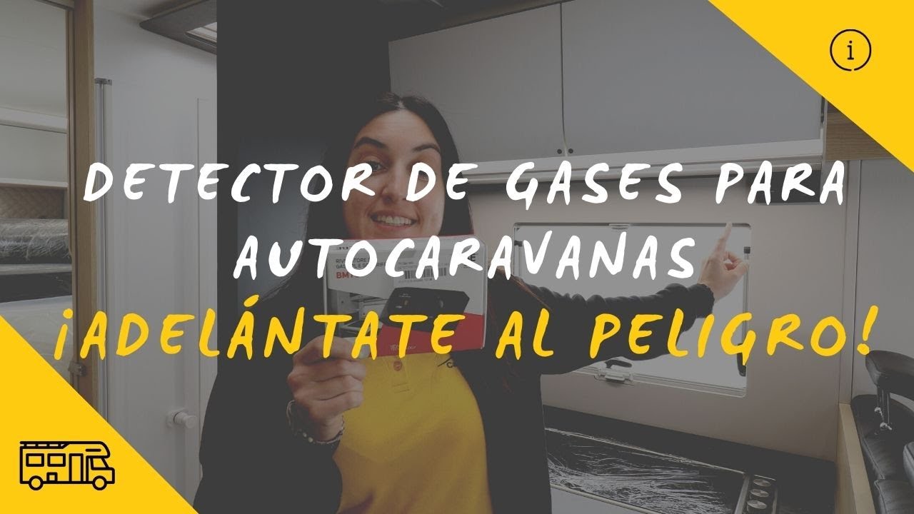 Detector de gases para autocaravanas