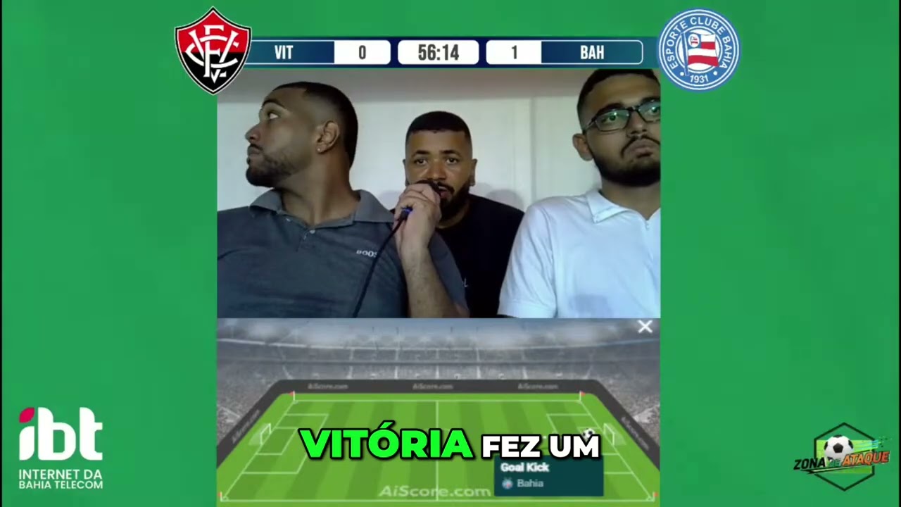 Vitória Domina, Mas Bahia Vence: Análise Tática Pós-Jogo #shorts
