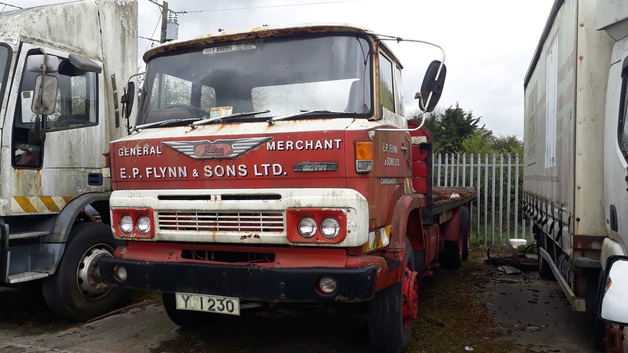 1976 Hino ZM Scrap Truck made in Ireland by J.Harris Cab Works.