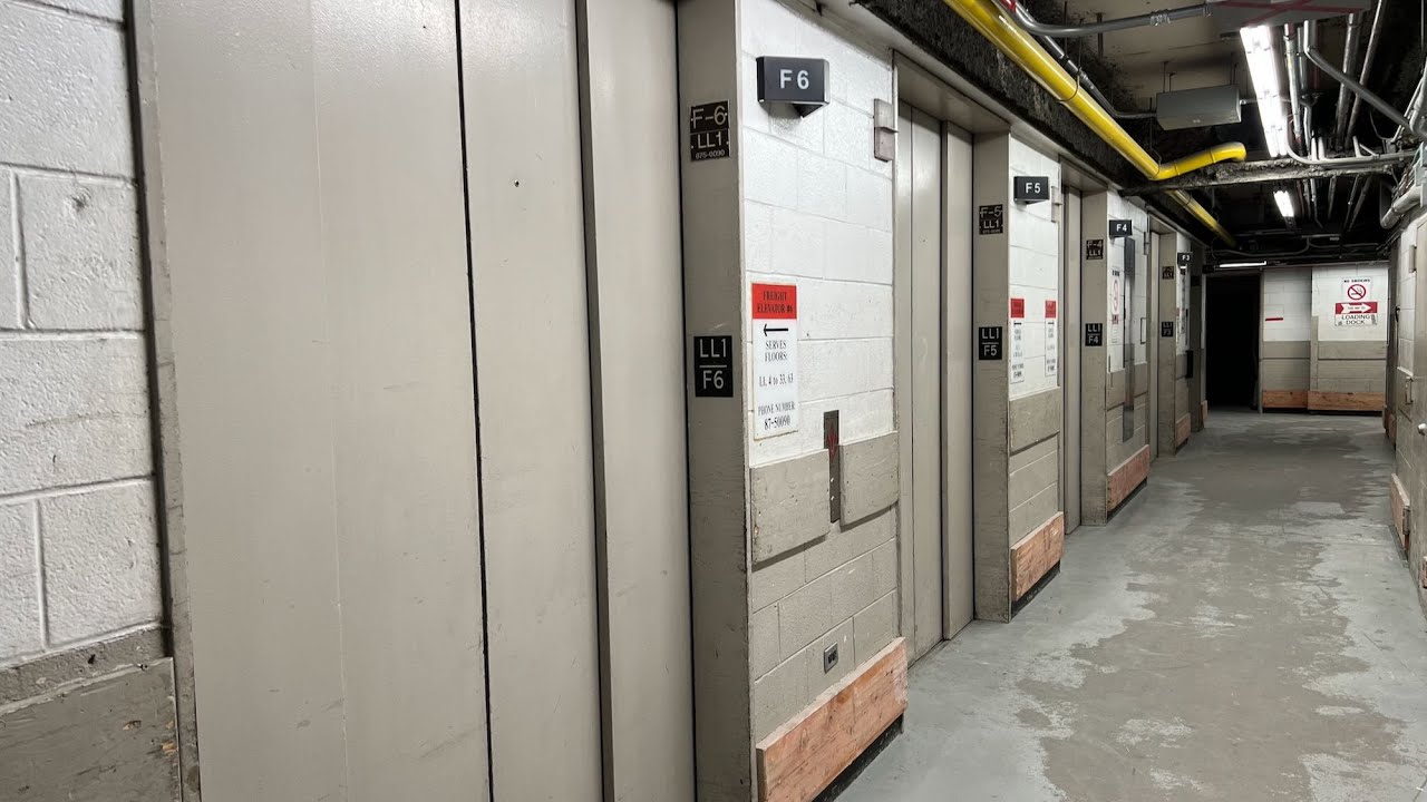 Sears/Willis Tower FREIGHT ELEVATOR and MACHINE ROOM TOUR! 100 floors!