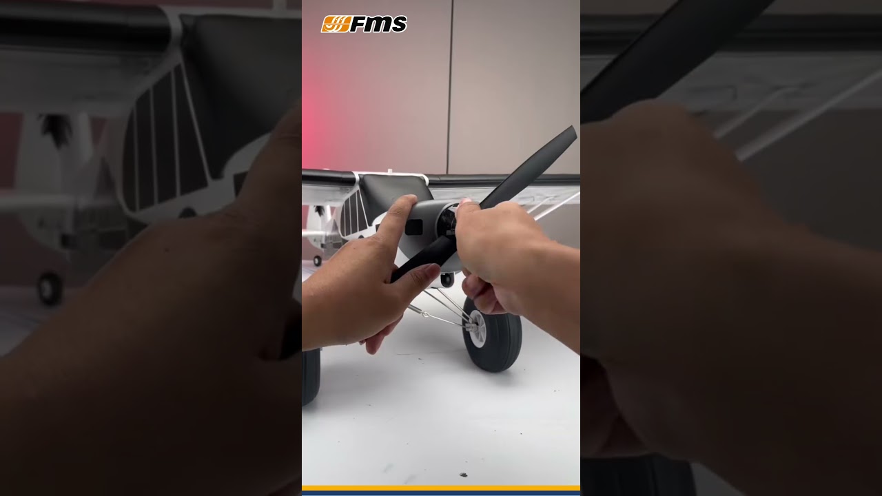 Take to the Skies with the FMS PA-18!