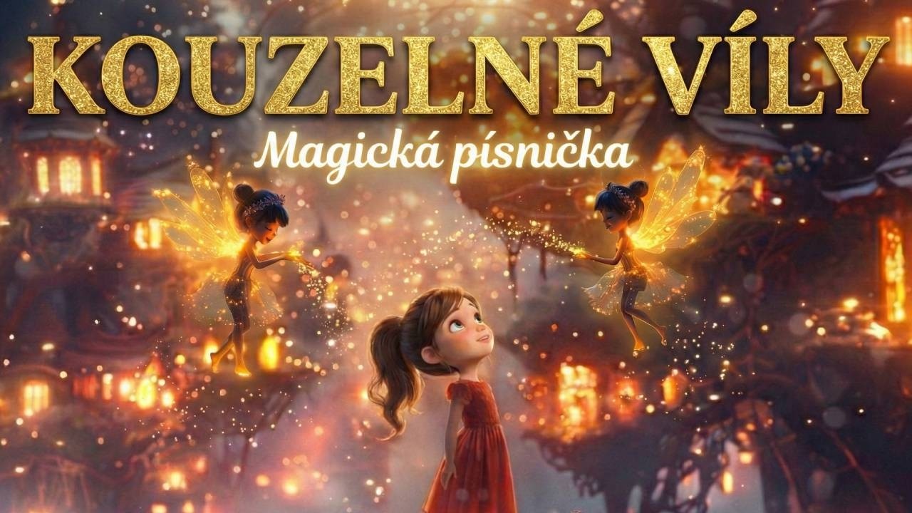 Lesní Víly 🧚‍♀️ Písnička o hvězdách a kouzlech pro děti