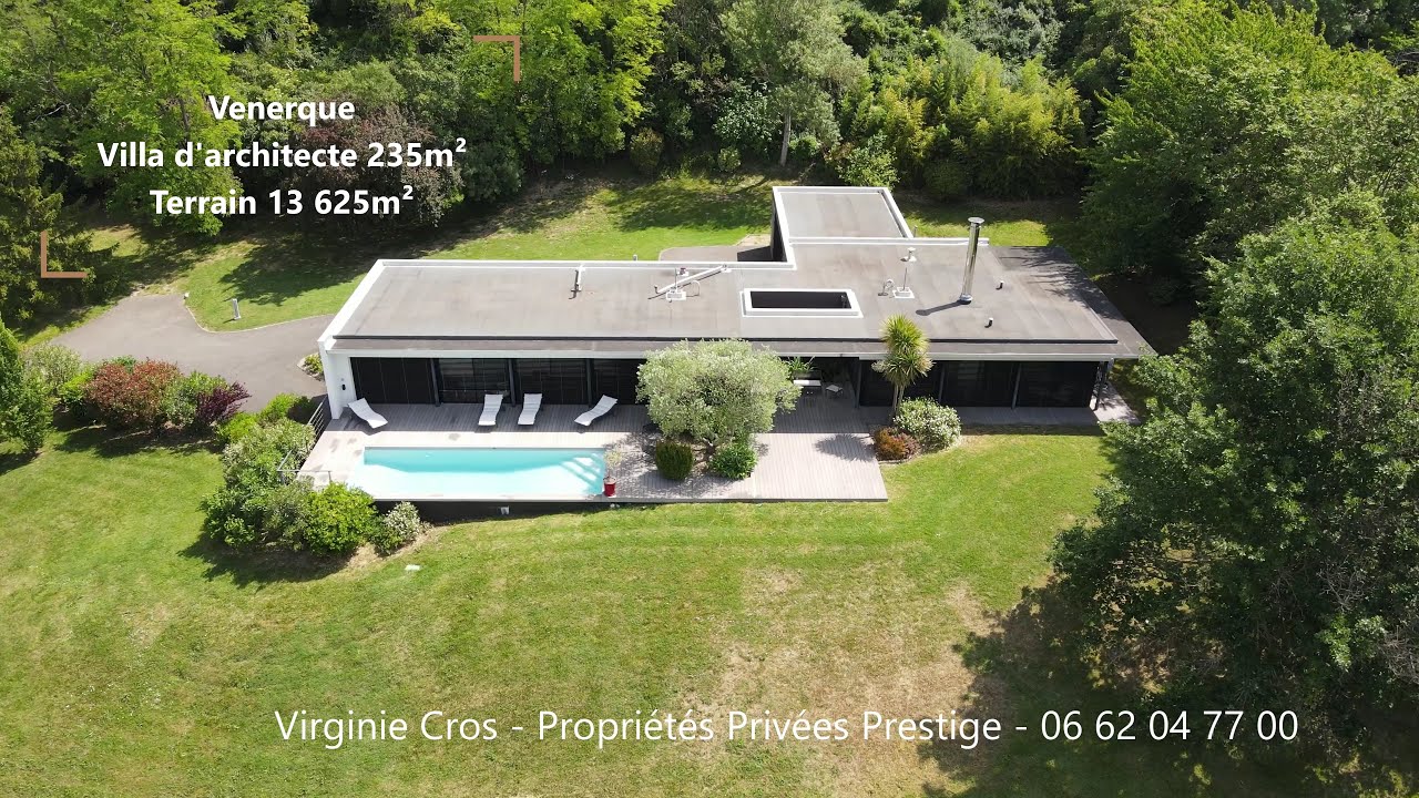 Venerque Villa d'architecte 235m² Terrain 13 625m²