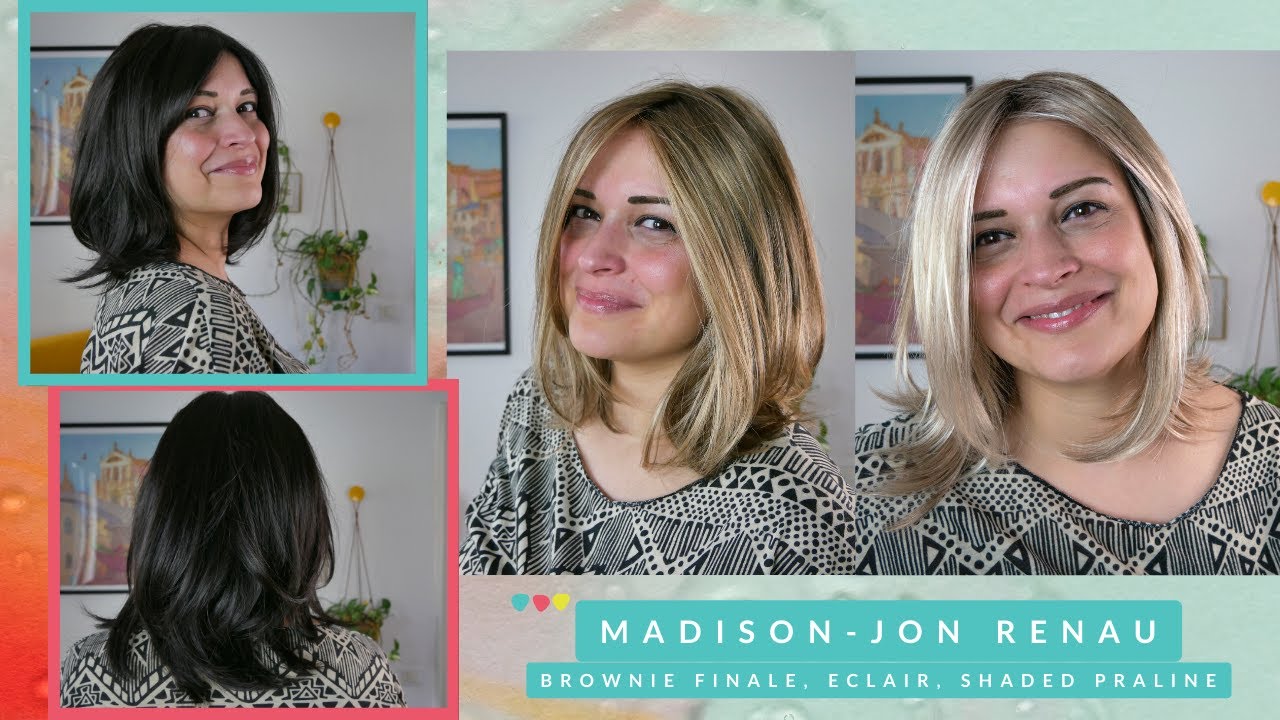 Madison Jon Renau - Parrucca Sintetica Caschetto 3 Colori