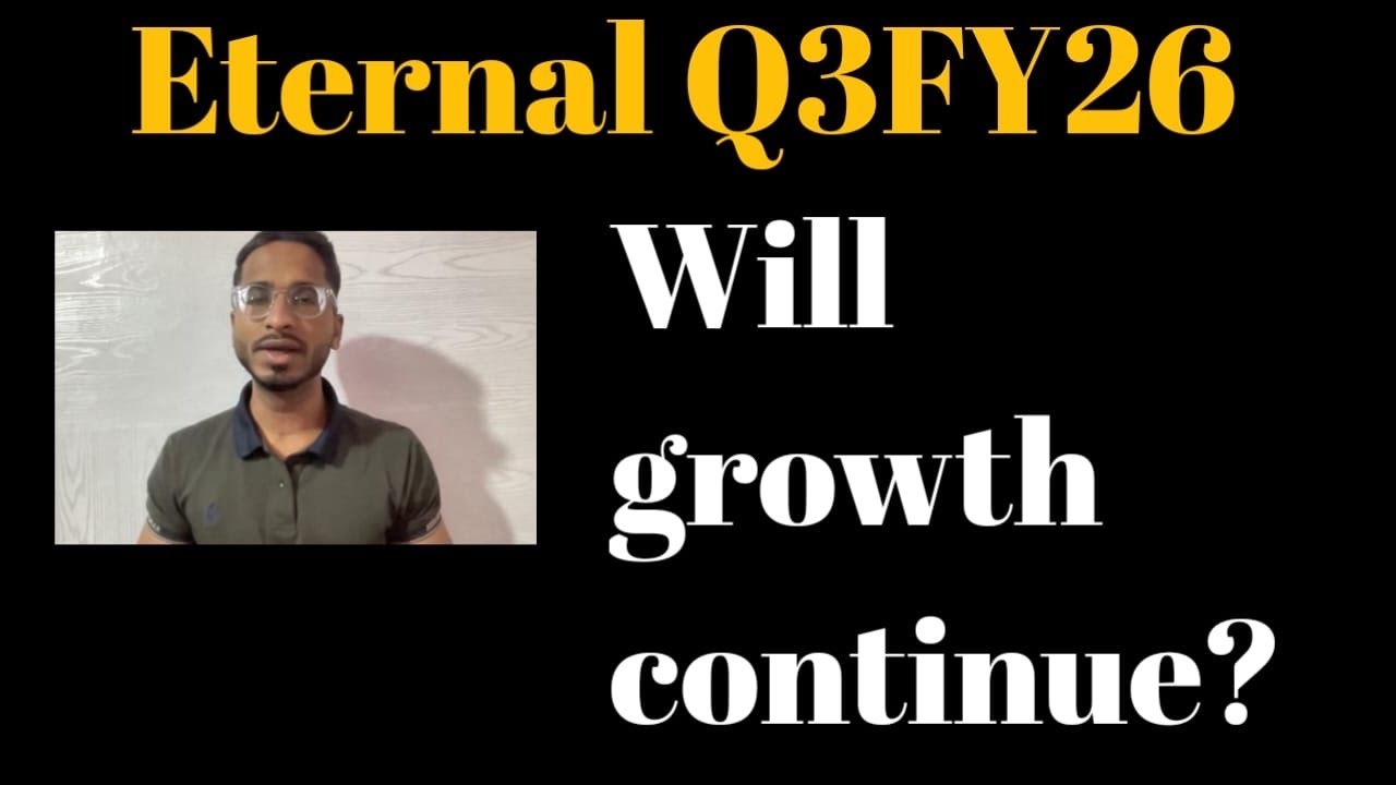 Eternal Q3 FY26! First EBITDA in Quick Commerce | Is 190% Growth Sustainable?