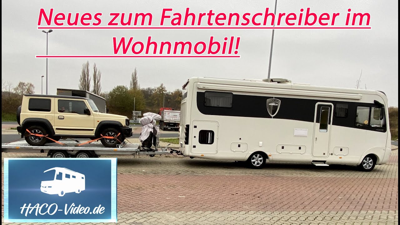 Fahrtenschreiber für Wohnmobil - klare Stellungnahme einer Behörde - jetzt wissen wir mehr!