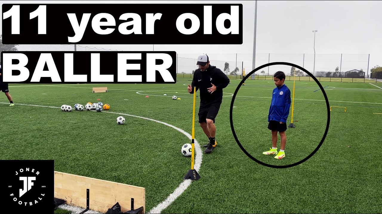 FULL TECHNICAL TRAINING SESSION WITH YOUNG BALLER LUKA | Joner Football