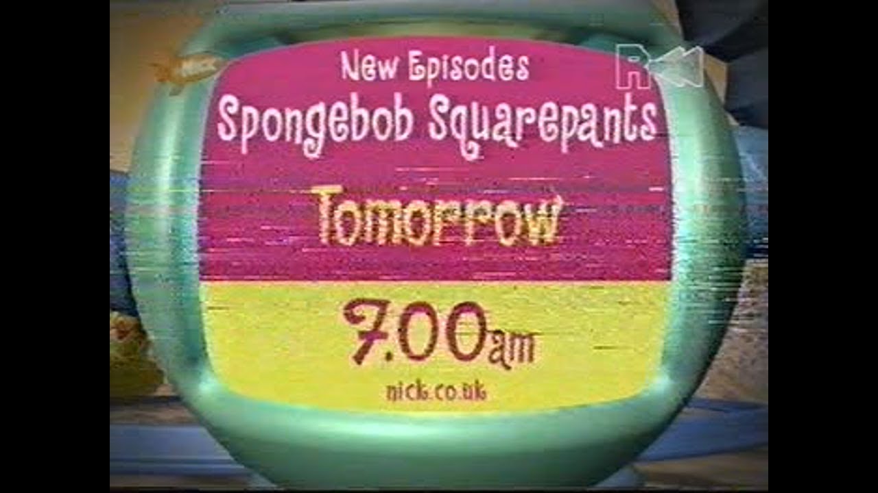 Nickelodeon UK - Continuity and Adverts (4th October 2001)