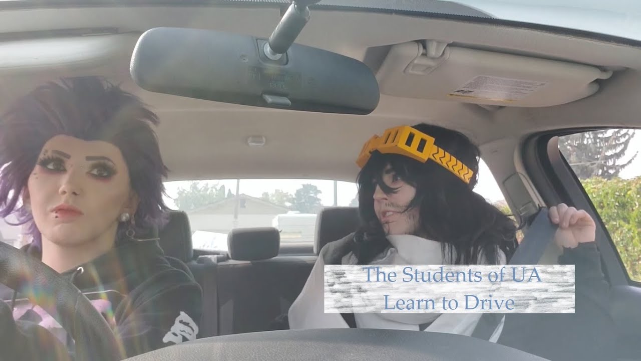 MY HERO ACADEMIA THE STUDENTS LEARN TO DRIVE
