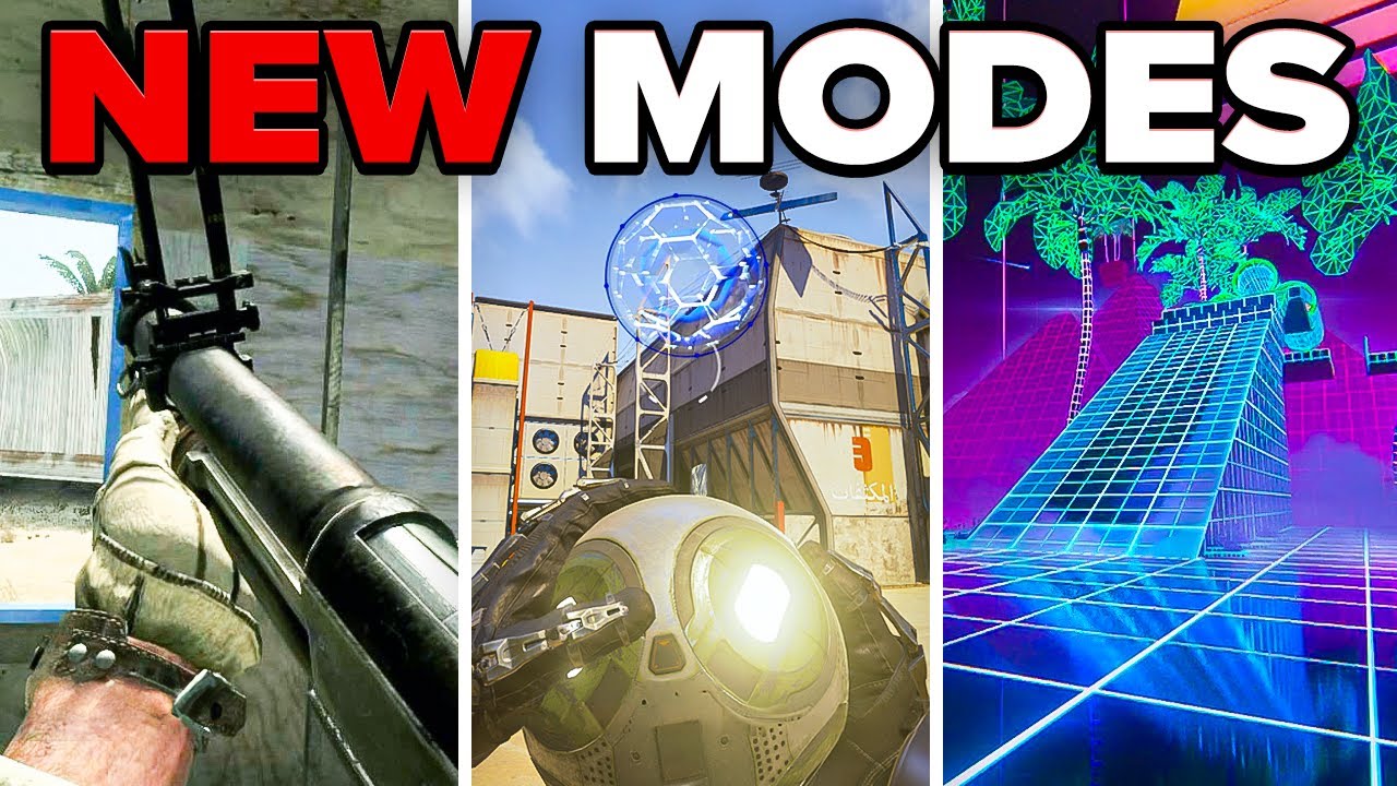 Playing Every NEW MODE in Call of Duty History