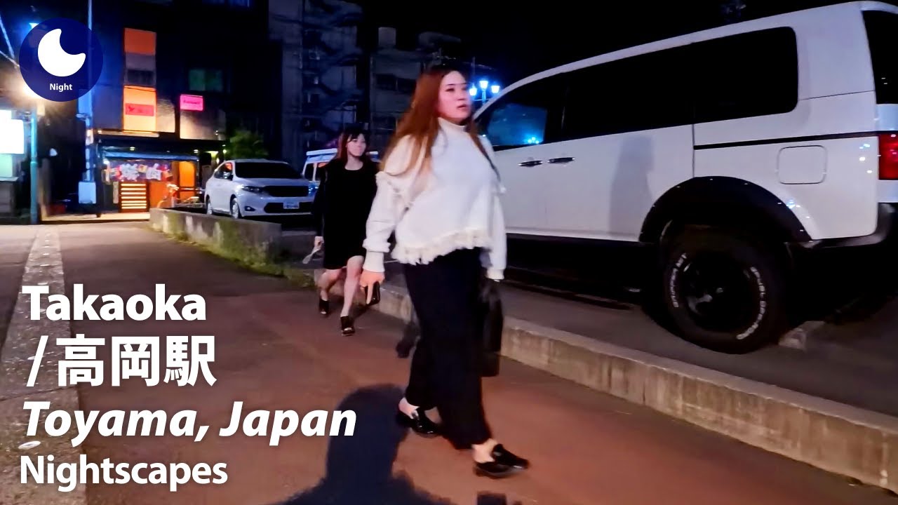 ⁴ᴷ Toyama: Takaoka Station (富山県: 高岡駅) - Japan Walking Tour (April, 2024)