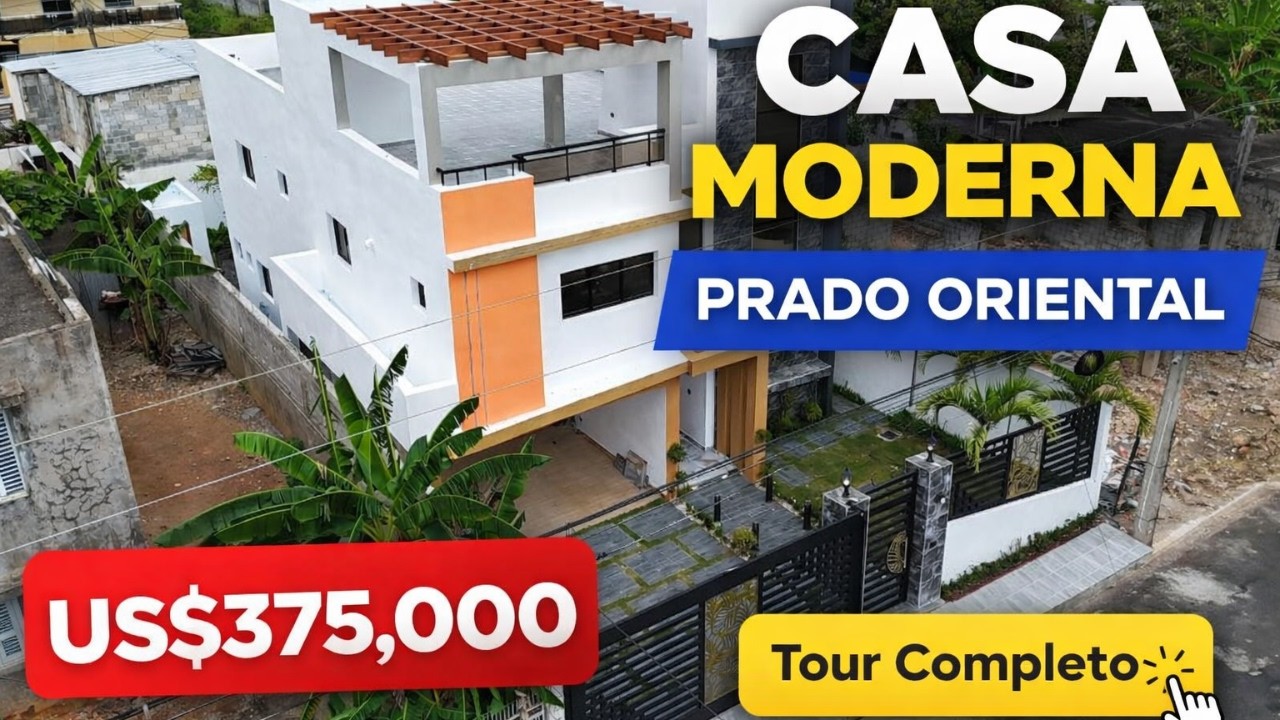 Casa de Lujo en Prado Oriental con Piscina | US$375,000