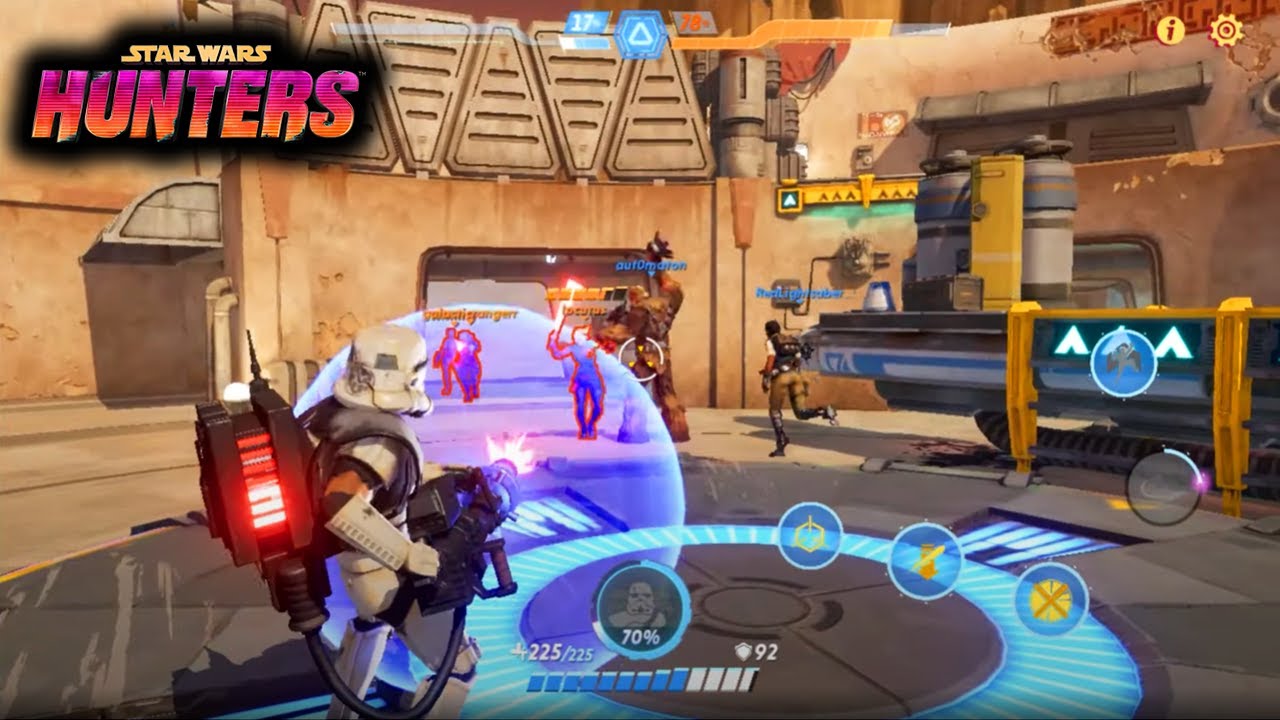 Star Wars: Hunters FIRST MOBILE GAMEPLAY!