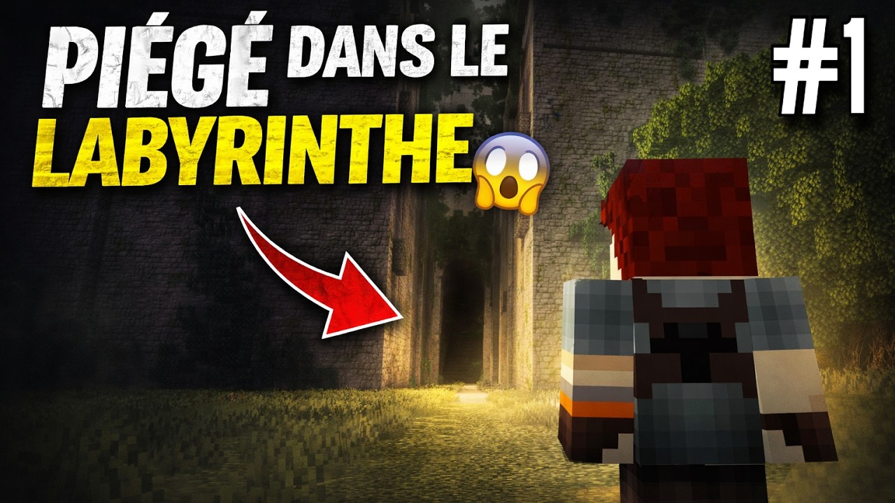 On m’a jeté dans le labyrinthe (Minecraft Survie #1)