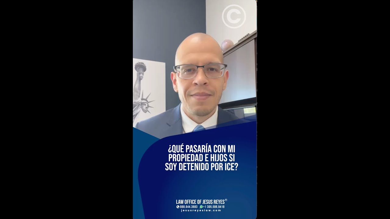 ¿Qué pasaría con su propiedad y sus hijos si llegara a ser detenido por inmigración? #inmigración