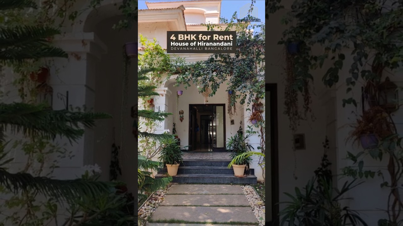 4 BHK for Rent at House of Hiranandani - Devanahalli - Bangalore