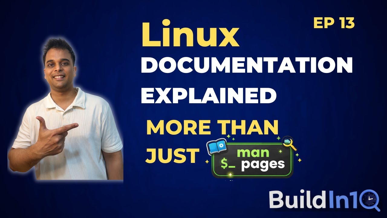 Stop Googling! Master Official Linux Documentation | Linux Course – Ep 13