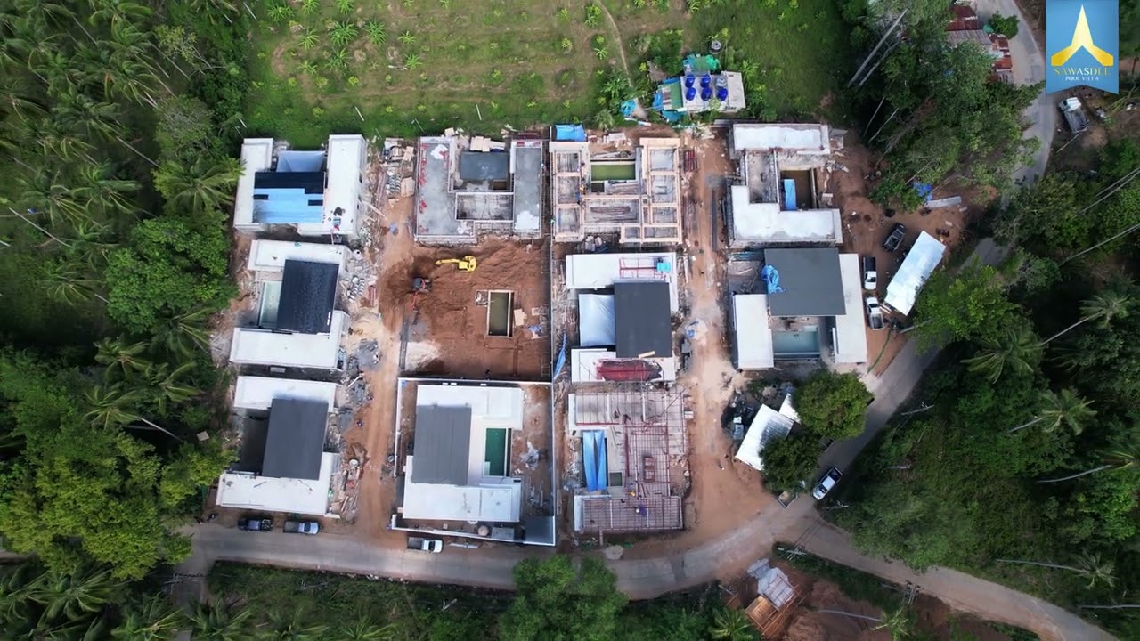 Sawasdee Pool Villas work in progress on Lamai 1