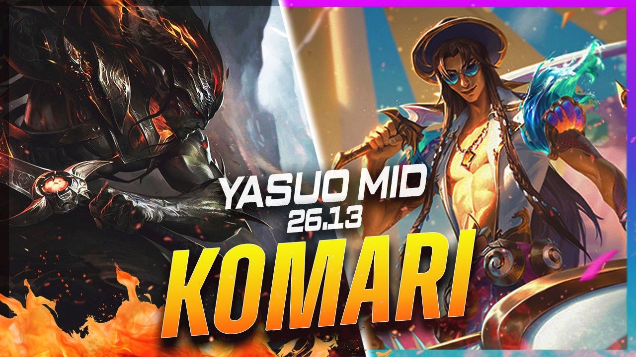 Komari - Yasuo vs Yone MID Patch 26.13 - Yasuo Gameplay