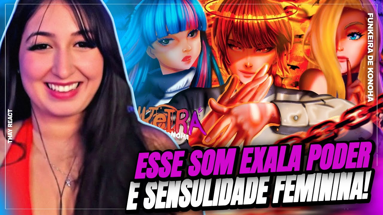 THAY REACT: Fantoche | Funkeira de Konoha feat. ‪@felicinharock‬ e ‪@amayabreu‬
