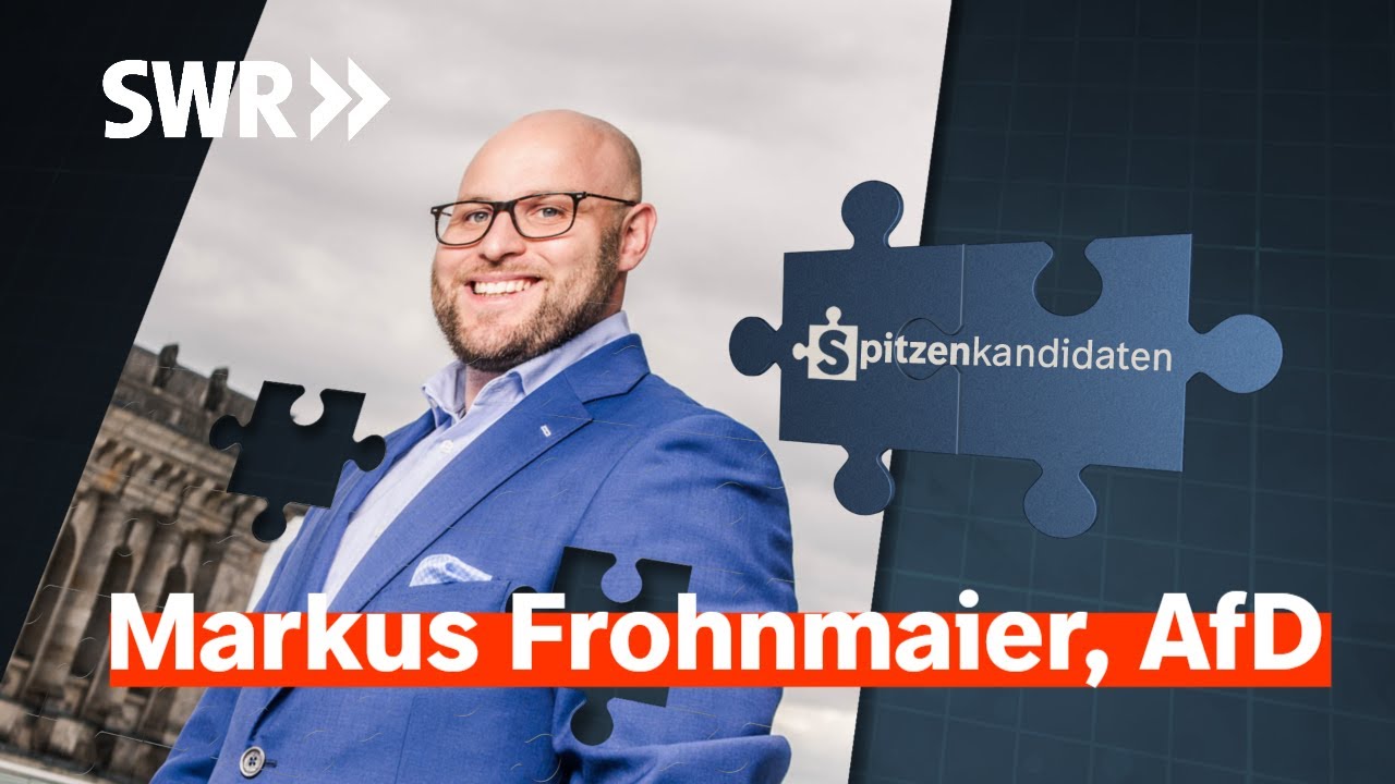 Spitzenkandidat: Markus Frohnmaier, AfD | Landtagswahl 2026 in Baden-Württemberg