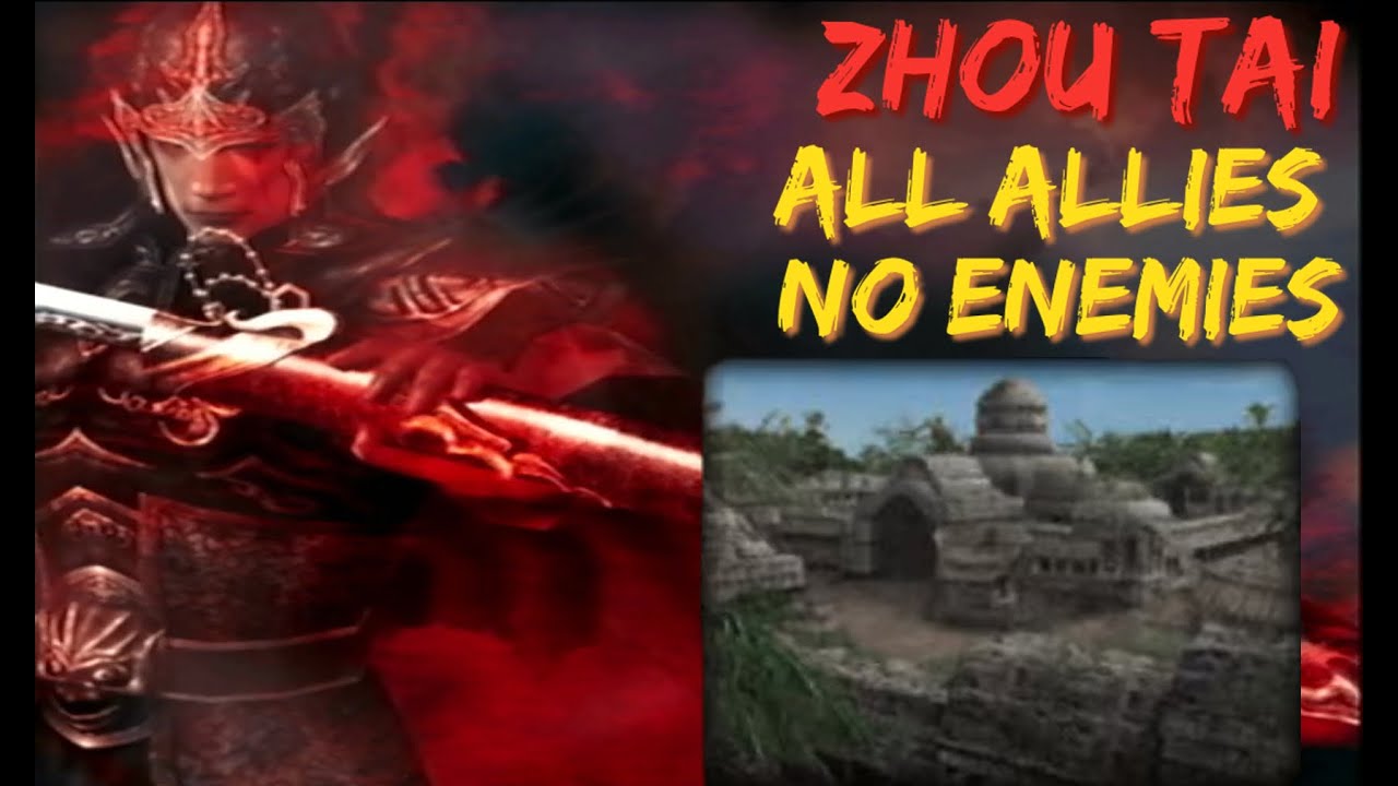 Dynasty Warriors 4: Xtreme Legends - Zhou Tai - The Nanman Campaign (Expert) (All Allies Survive)