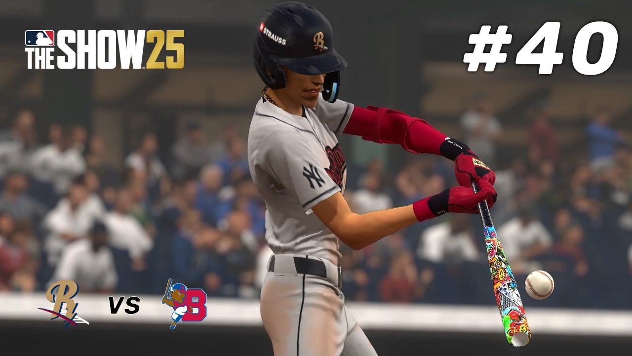 MLB The Show 25, эпизод 40 — МОЩНОСТЬ ВЗРЫВАЕТСЯ В ИГРЕ ПРОТИВ «БИЗОНОВ»