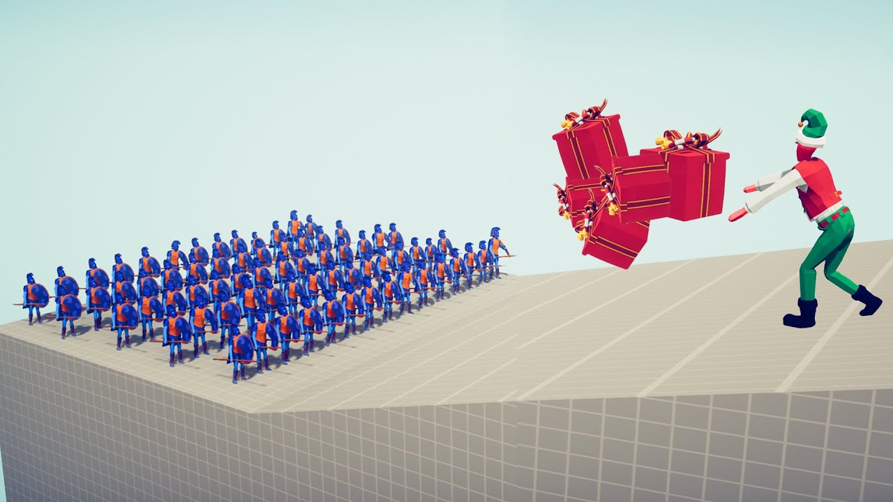 PRESENT ELF GOD vs EVERY UNİT Part 1 | TABS - Totally Accurate Battle Simulator