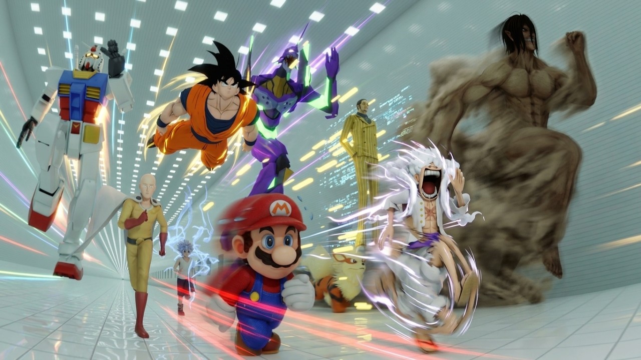 🏁Fastest Anime & Game Characters &ndash; Speed Comparison🏃 (3D)