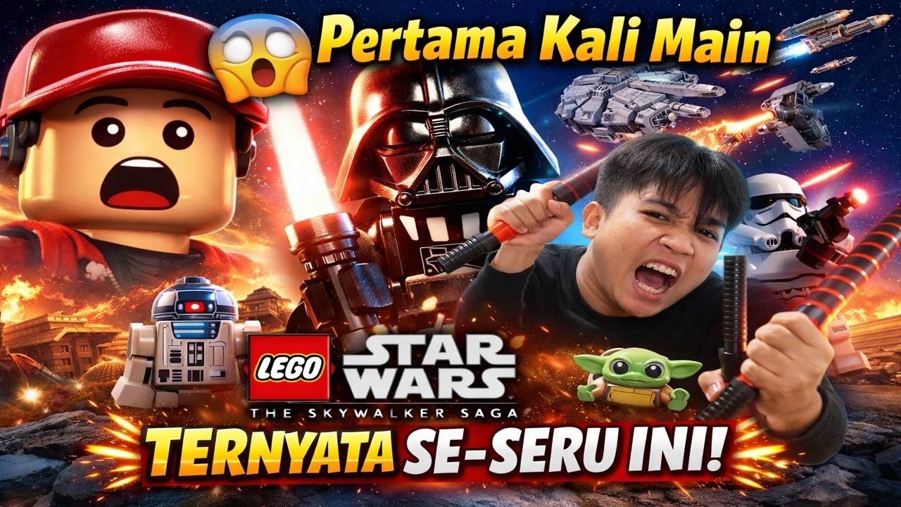 😱 Pertama Kali Main LEGO Star Wars: The Skywalker Saga… Ternyata SE-SERU Ini!