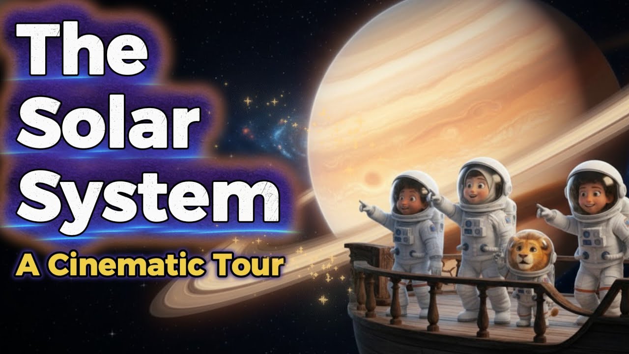The Solar System Explained 🚀 Planets, Scale & Fun Facts for Kids | The Little Argonauts