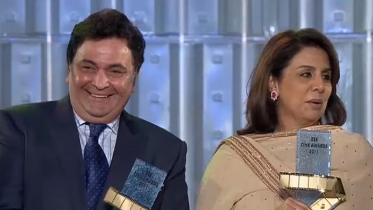 Rishi Kapoor And Nitu Sing Kapoor Awarded As Evergreen Jodi | Akshay Kumar And Shah Rukh Khan