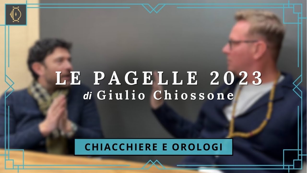 PAGELLE OROLOGI di Giulio Chiossone