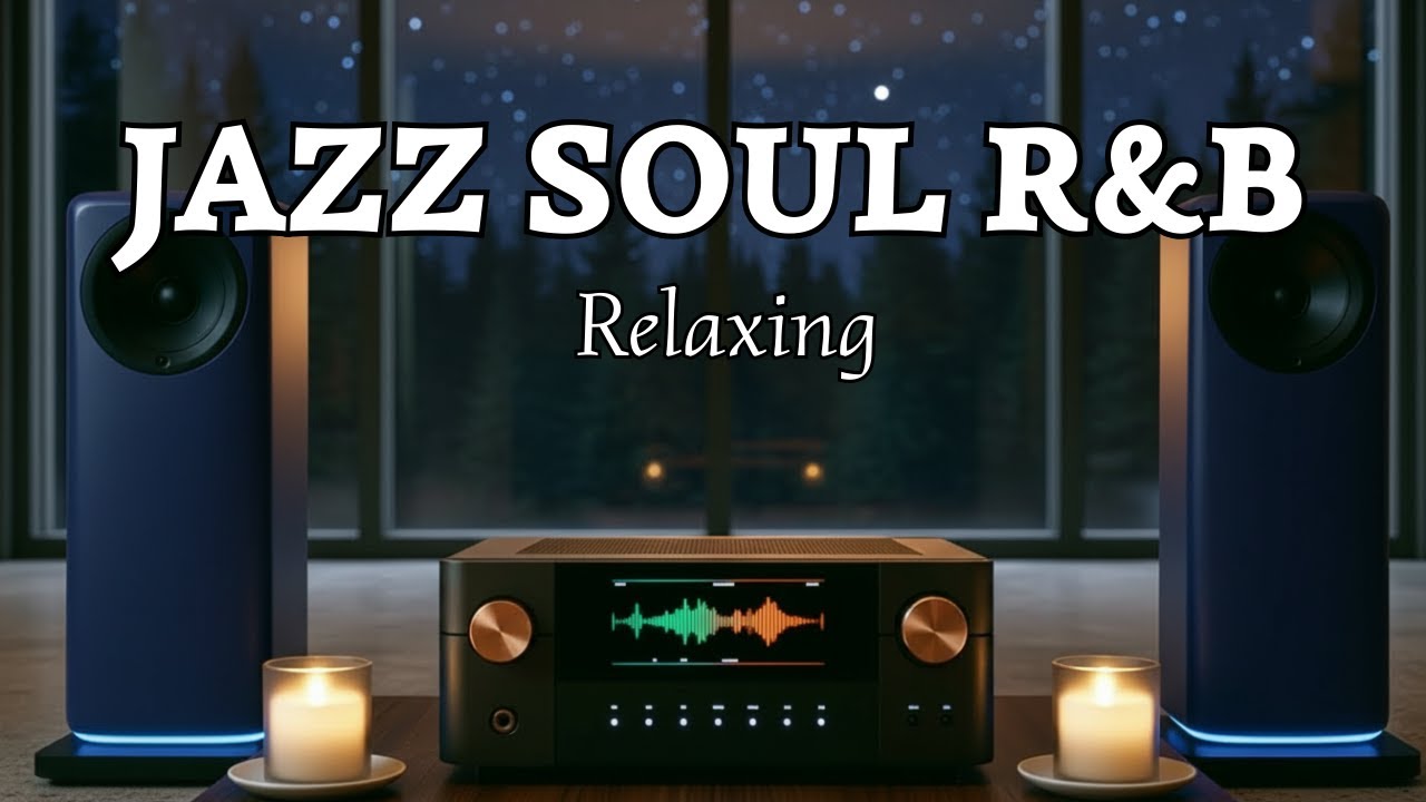 Slow Groove Jazz R&B 🎶 Chill Soul Beats for Relaxing