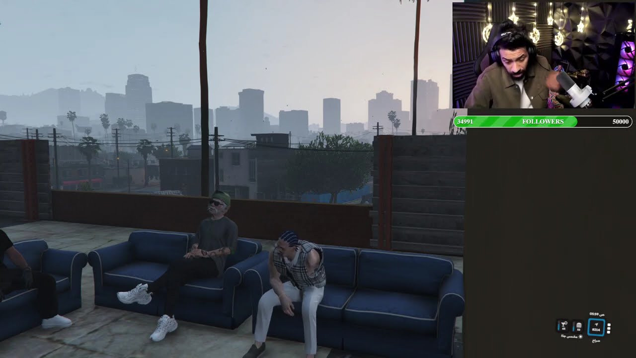 محمد حنتيرة gtav اليوم جزء 1