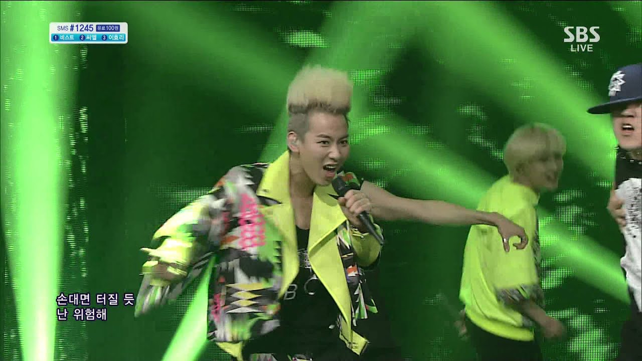 LC9 [MaMa Beat] @SBS Inkigayo Популярная песня 20130609
