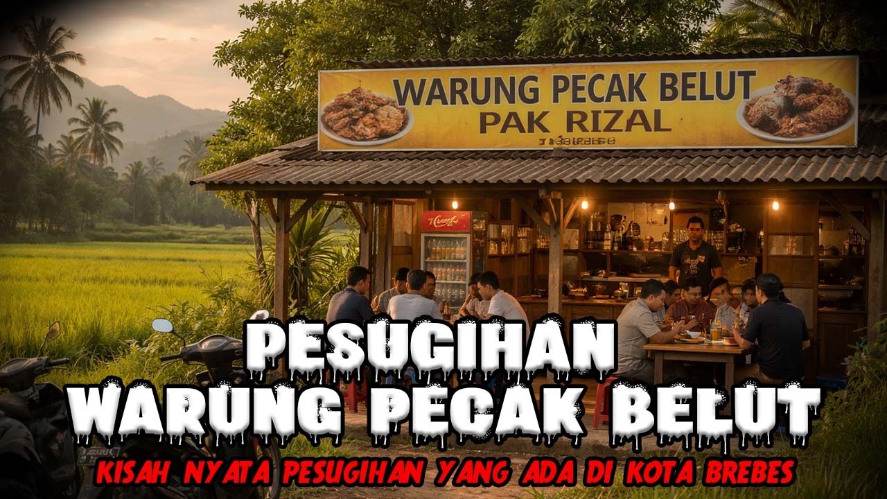 KISAH NYATA PESUGIHAN WARUNG PECAK BELUT PAK RIZAL DI BREBES