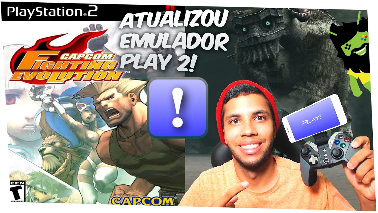 🔴NOVIDADES PLAY! EMULADOR DE PLAY 2 ANDROID JOGOS FUNCIONANDO