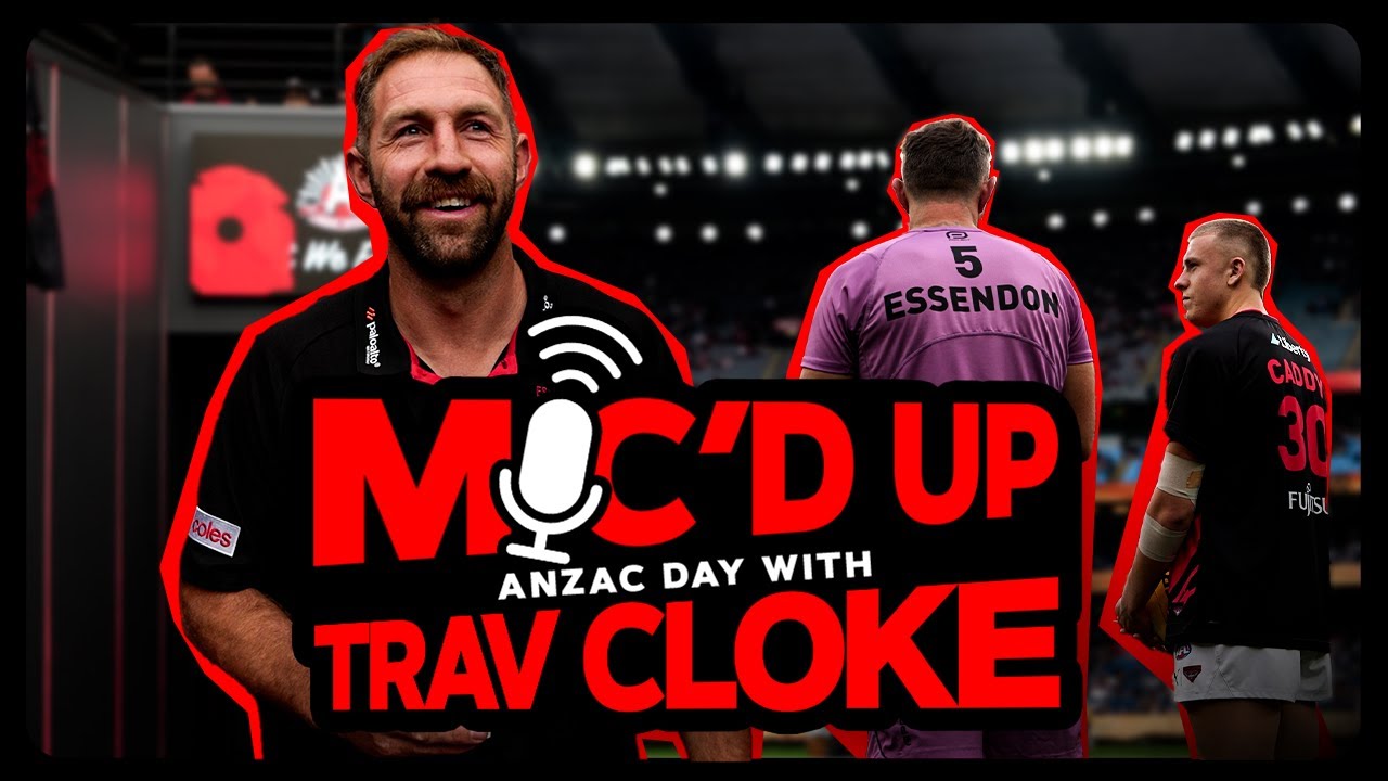 Travis Cloke Mic&rsquo;d Up for Anzac Day 2025