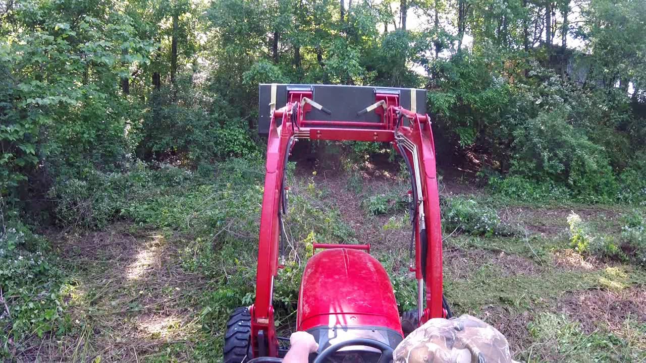 Branson 4520 & Ratchet Rake
