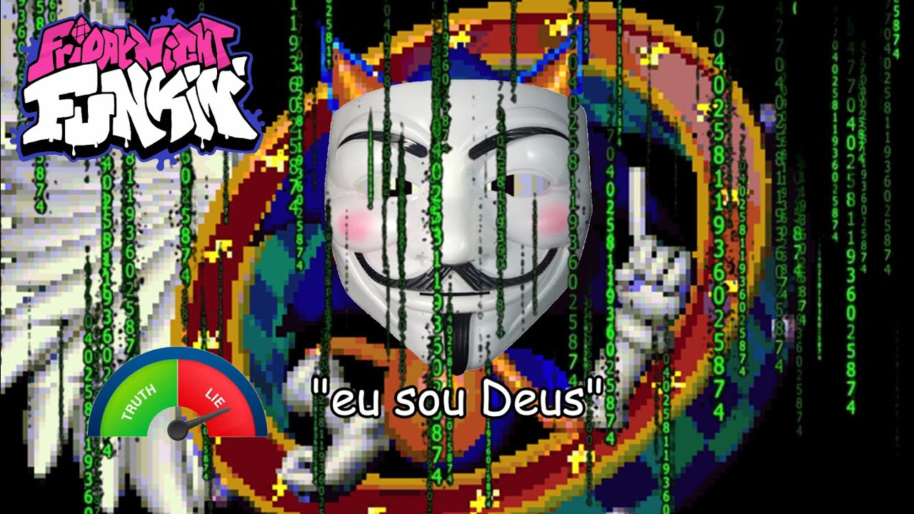 o sonic hasckeou meu pc e ta se achando deus kkkkkkkkkkk - FNF Rewrite Round 2