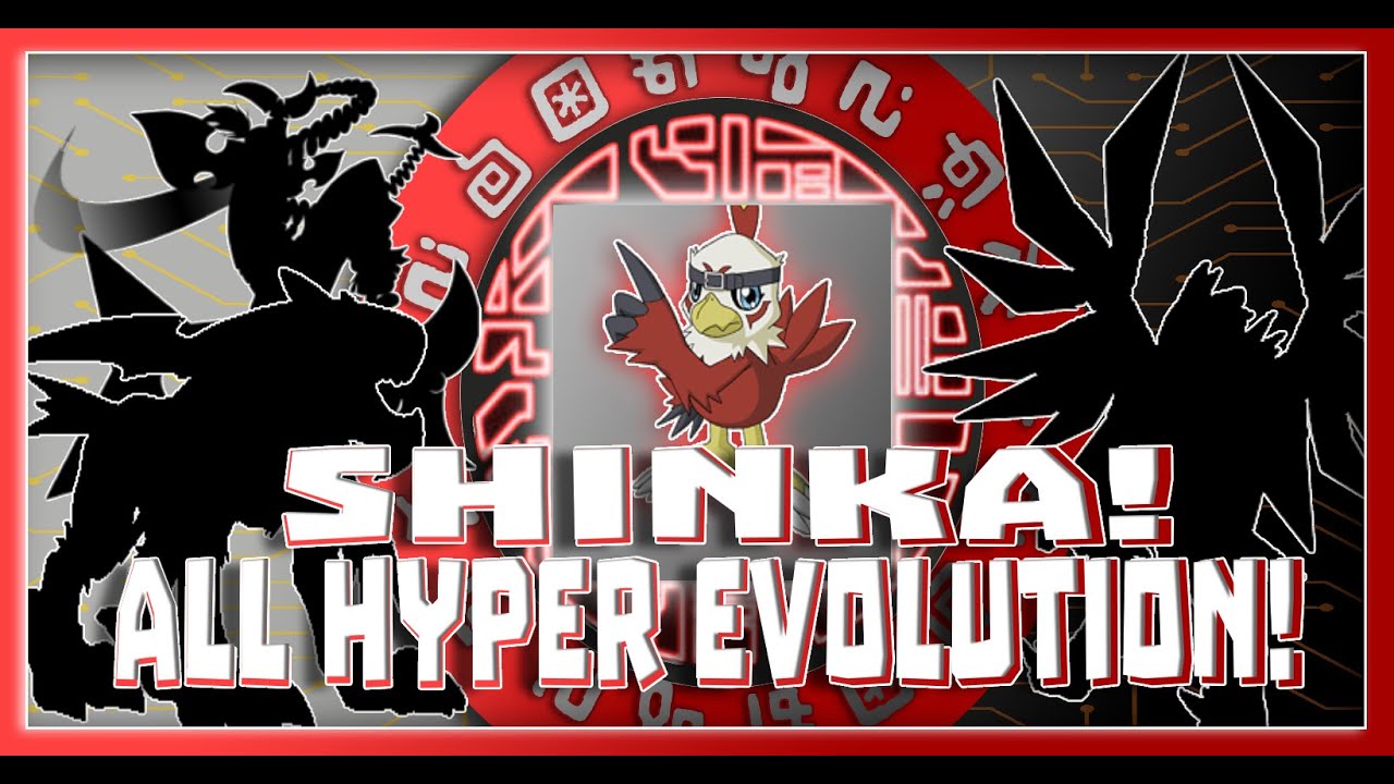 Digimon Hawkmon Shinka! All Hyper Evolution!